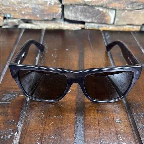 Moschino Black and Yellow Sunglasses